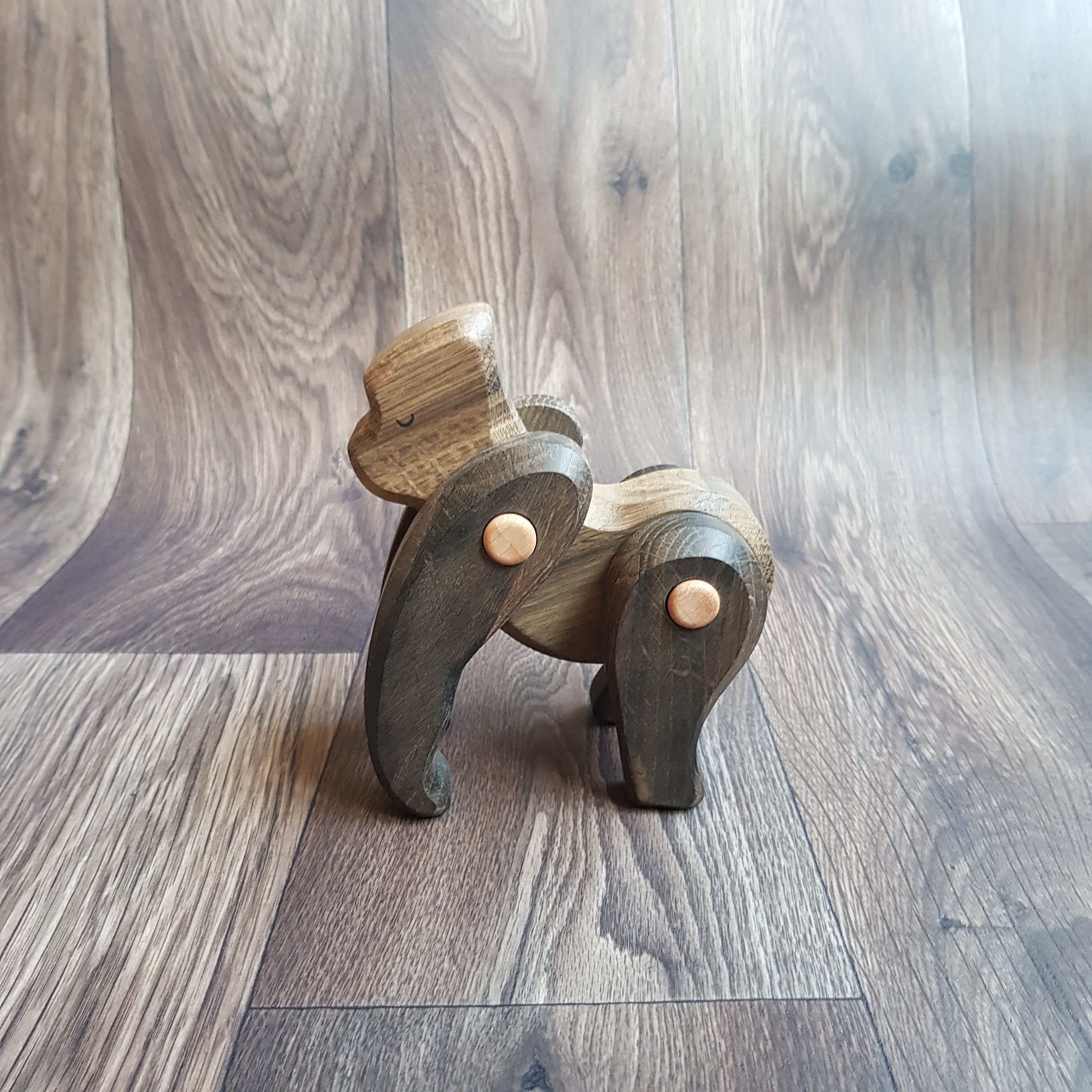 Bajo Wolf Wooden Toy - TOBE Design – The Future Image