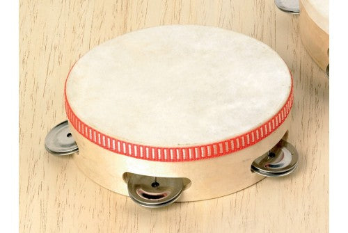 Wooden Tambourine Musical Instrument