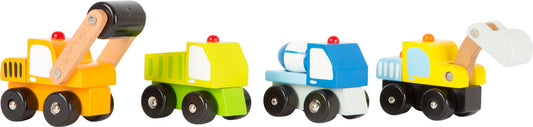 Colourful Construction Vehicles