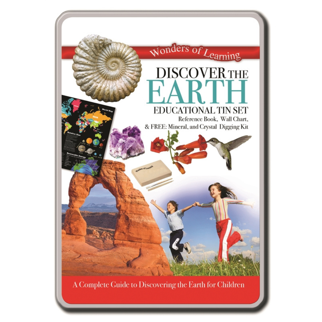 Wonders of Learning Discover The Earth Educational Tin