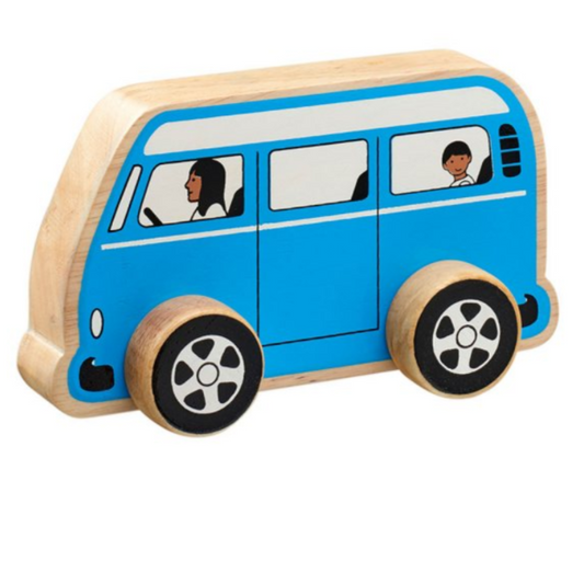 Lanka Kade Push Along Blue Camper Van