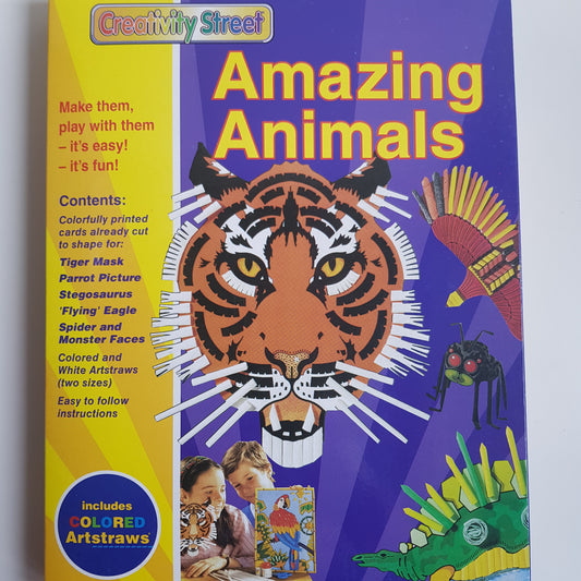 Amazing Animals Artstraws Craft