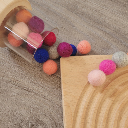 Felt Balls Assorted