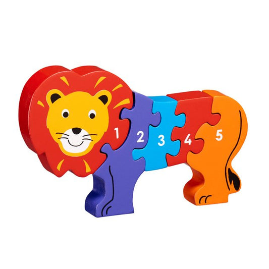 Lanka Kade Wooden Lion 1-5 Jigsaw Puzzle