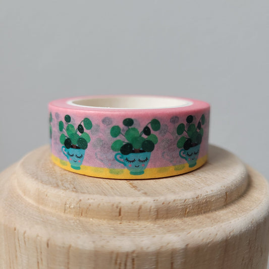 Potted Plant Washi Paper Tape 10m