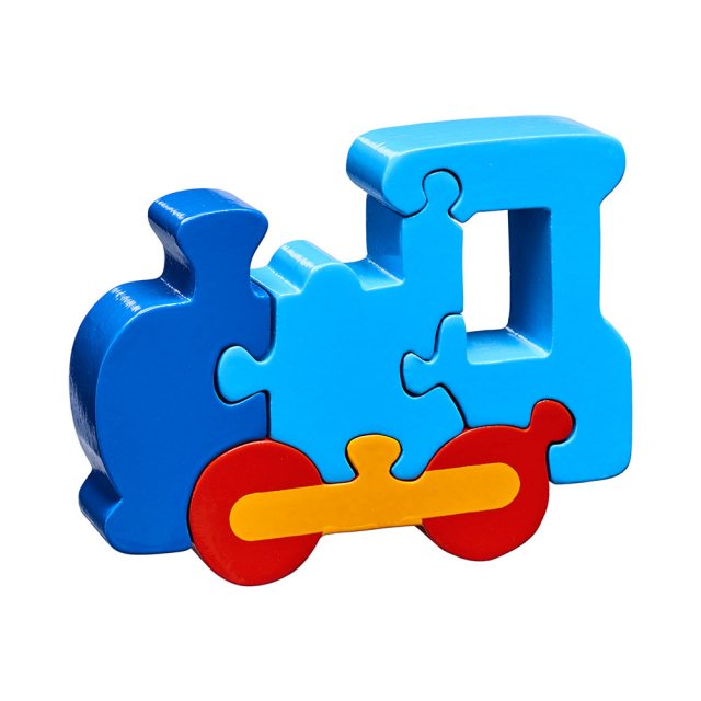 Lanka Kade Wooden Train Jigsaw Puzzle