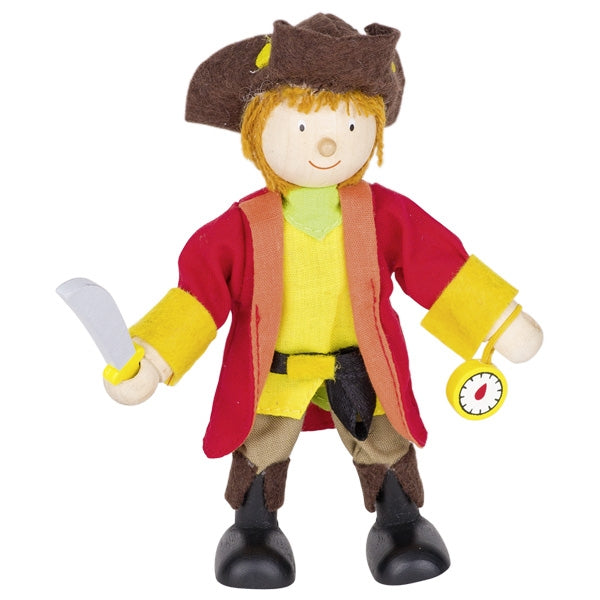 Doll Flexible Pirate Captain