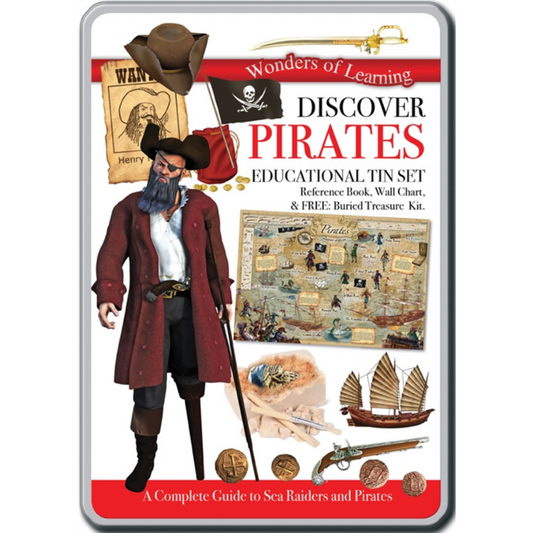Wonders of Learning Discover Pirates Educational Tin