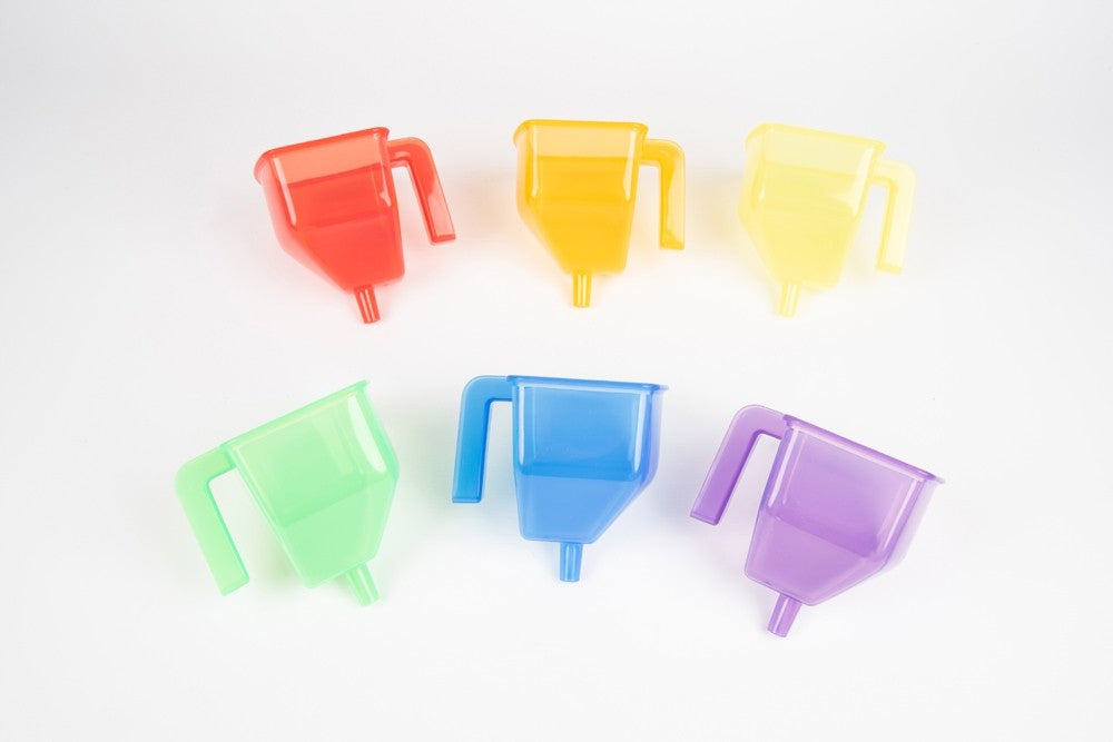 Translucent Colour Funnels Set