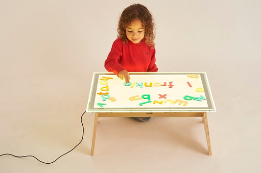 Colour Changing Light Panel & Table Set A2 Size