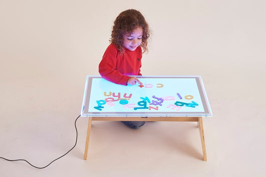 Colour Changing Light Panel & Table Set A2 Size