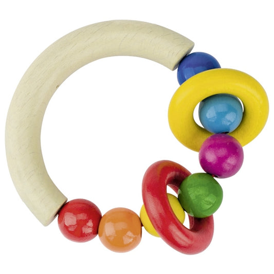 Touch Ring Half Round with Beads