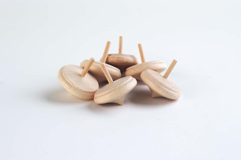 Wooden Onion Spinning Top 50mm