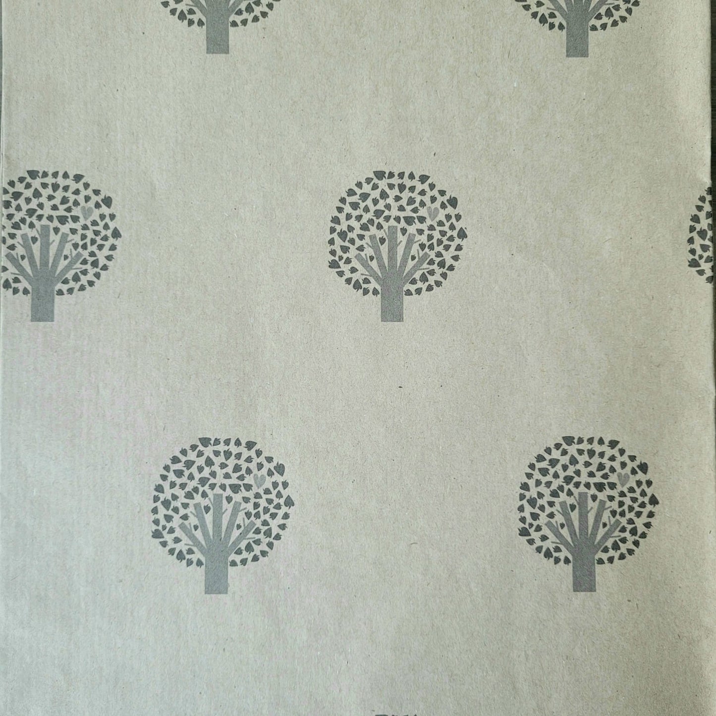 Tree of Life Print Gift Wrap - Recycled Kraft Paper
