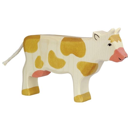 Holztiger Cow Standing Brown 80010