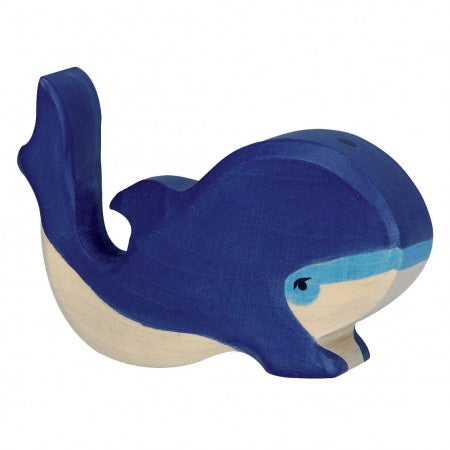 Holztiger Blue Whale small 80196