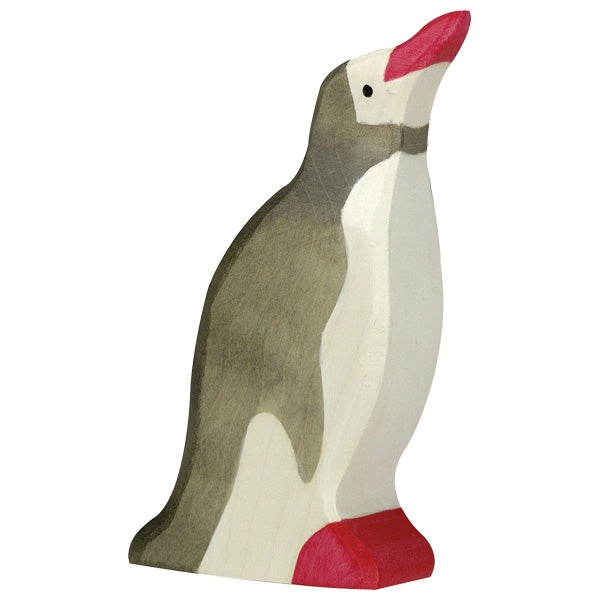 Holztiger Penguin Head Raised 80210