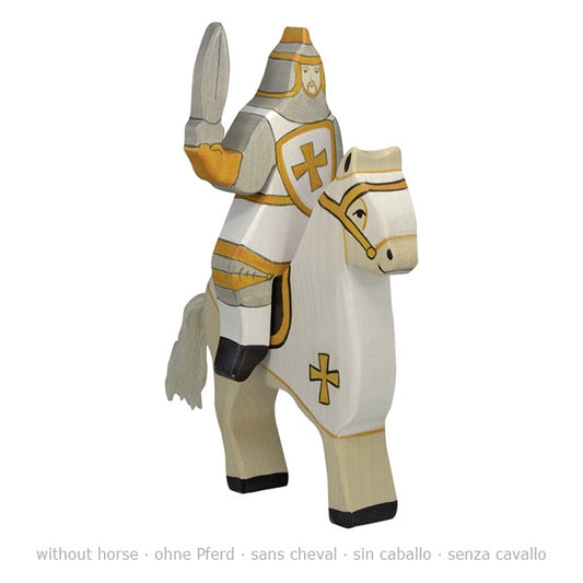 Holztiger Tournament Knight White (Without Horse) 80256