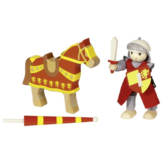 Doll Knight Artus with Horse