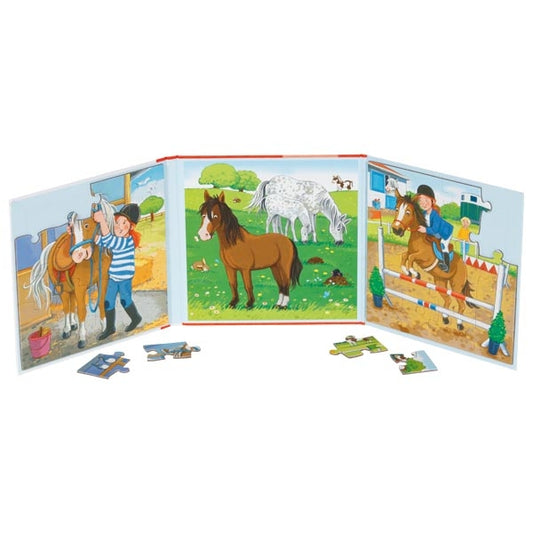 Puzzle Book - Horse Riding Stable