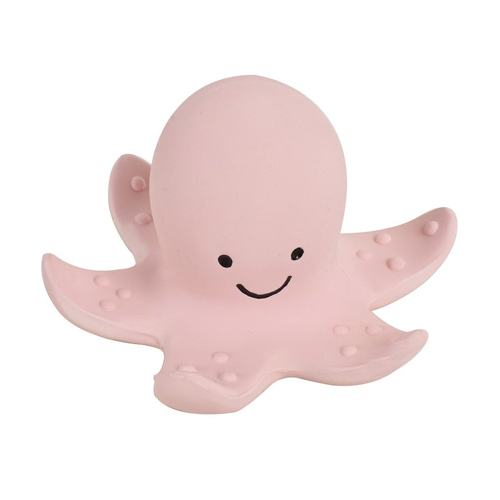 My 1st Tikiri Ocean Buddies Octopus – Natural Rubber Rattle & Bath Toy