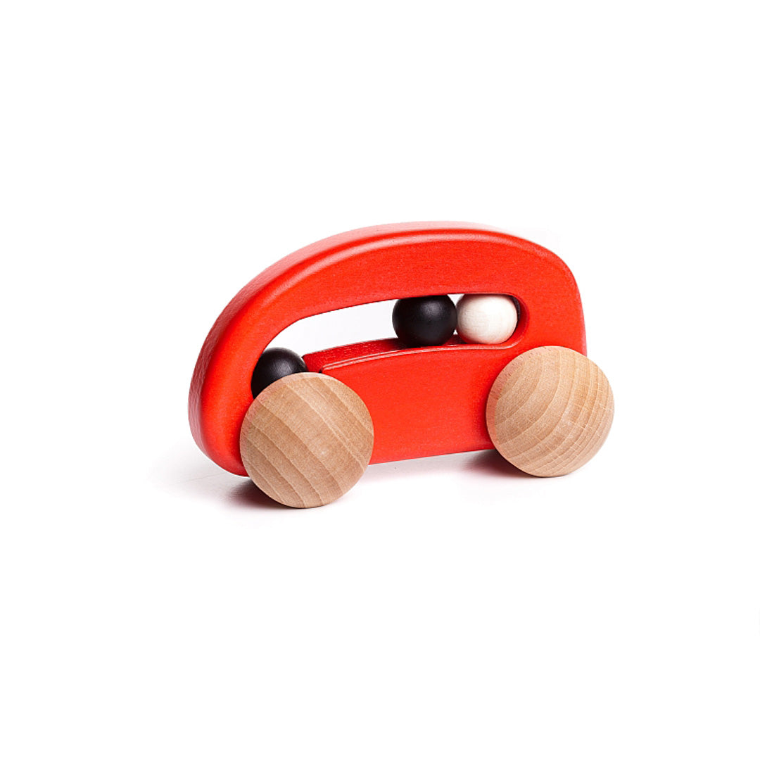Bajo Red Car With Beads