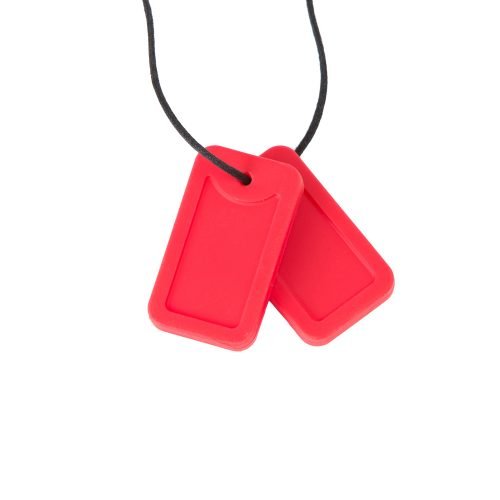 Chewigem Chewing Necklace – Red Dog Tags