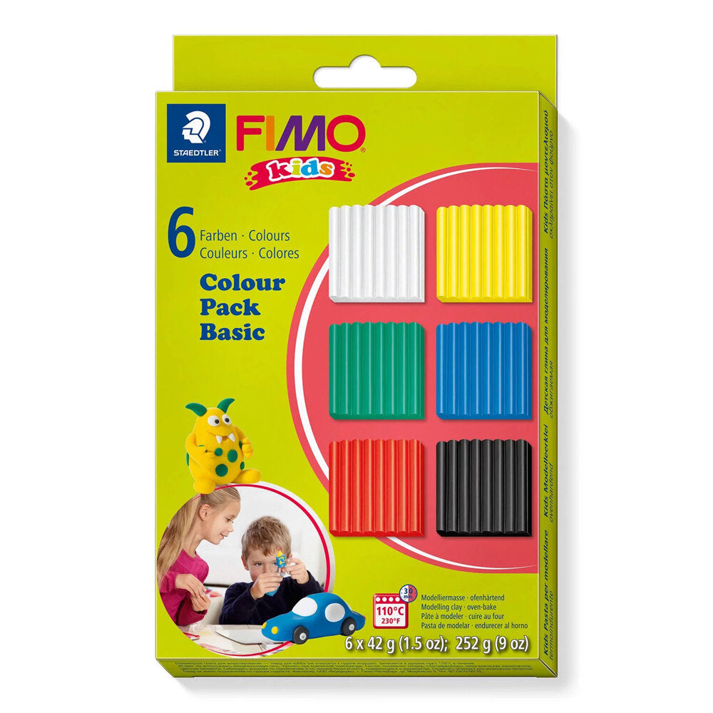 Fimo Kids 6 Colour Pack