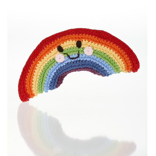 Friendly Fun Rattle - Rainbow