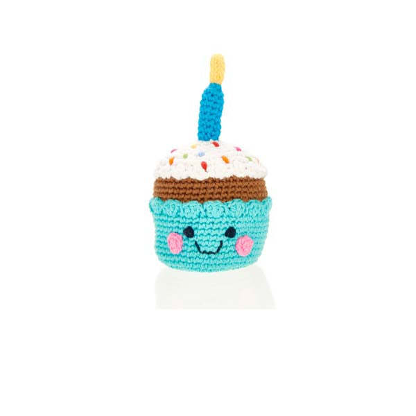 Friendly Cupcake - With Candle