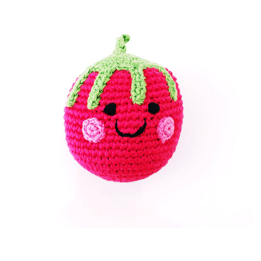 Friendly Fruit Rattle - Raspberry