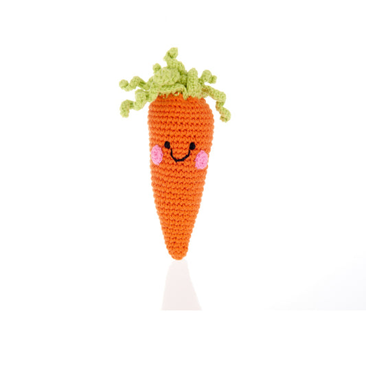 Friendly Vegetable Rattle - Carrot