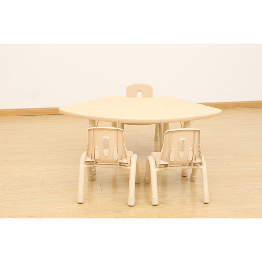 Elegant Height Adjustable Table – Fan (1270 x 680mm)
