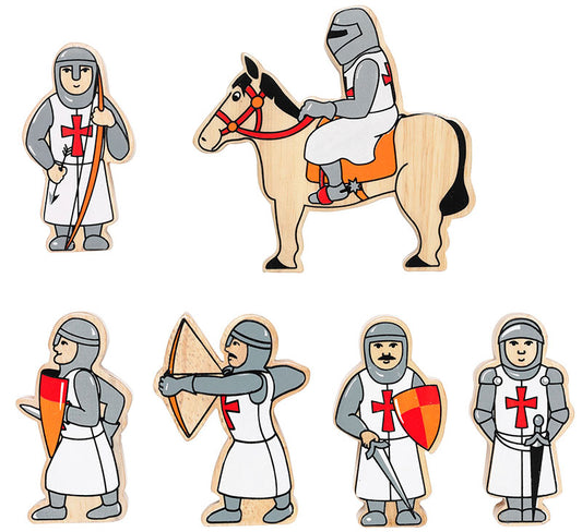 Lanka Kade Bag of 6 Red Knights
