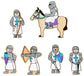 Lanka Kade bag of 6 Blue Knights