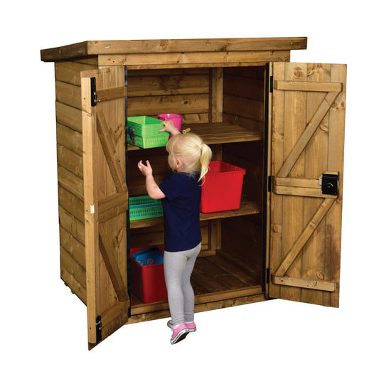 Small Lockable Storage Shed (WITH or WITHOUT Installation)