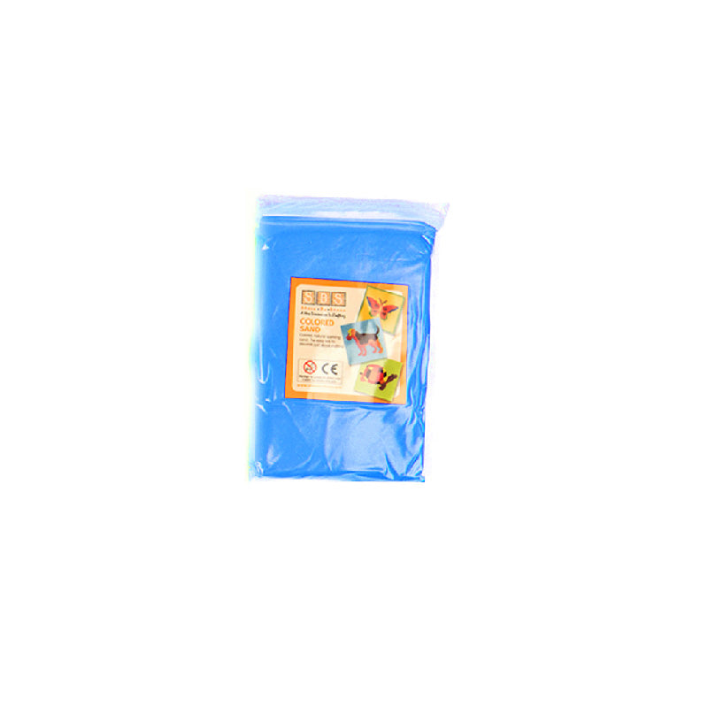 Coloured Play Sand 1Kg bag - Blue