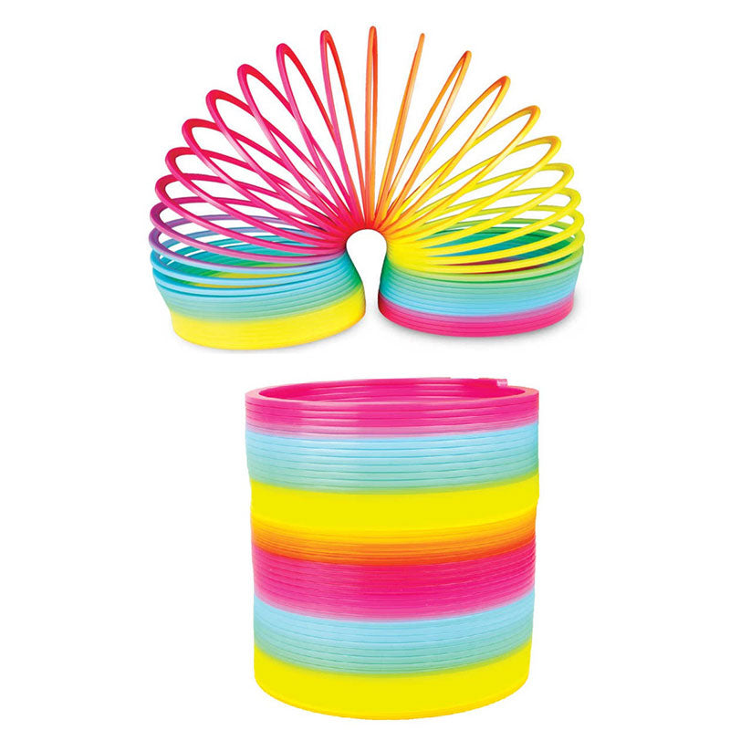 UV Rainbow Slinky Tactile Classic Game For Sensory Play