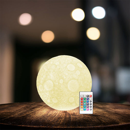 Colour Changing LED Mood Light Moon Rock Sensory Furniture incl. Remote Control