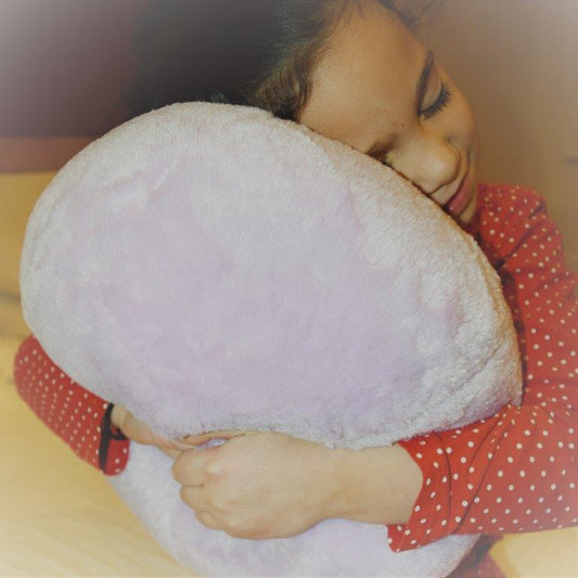 Tactile Vibrating Massage Sensory Cushion Soft Velour Cover Circular Pillow – 36cm