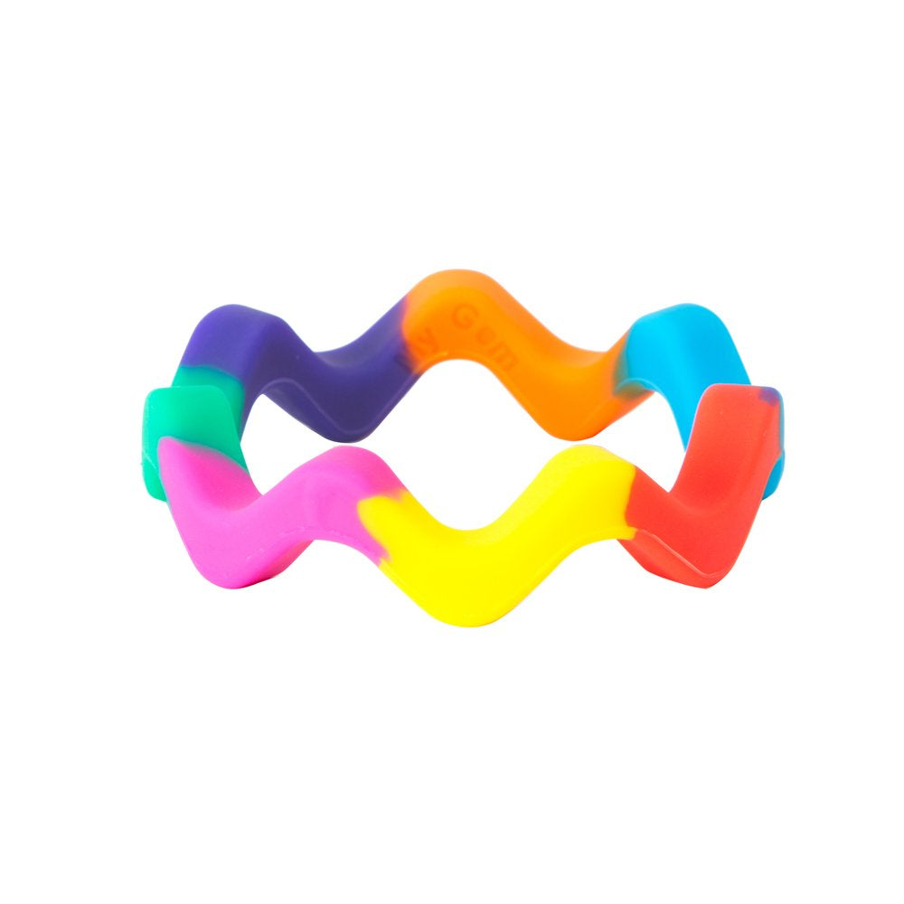 Chewigem Chewing Bangle – Sensory Rainbow Bangle Chewy Item