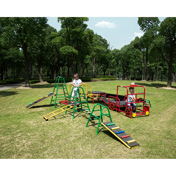 Outdoor Fire Engine Play Gym