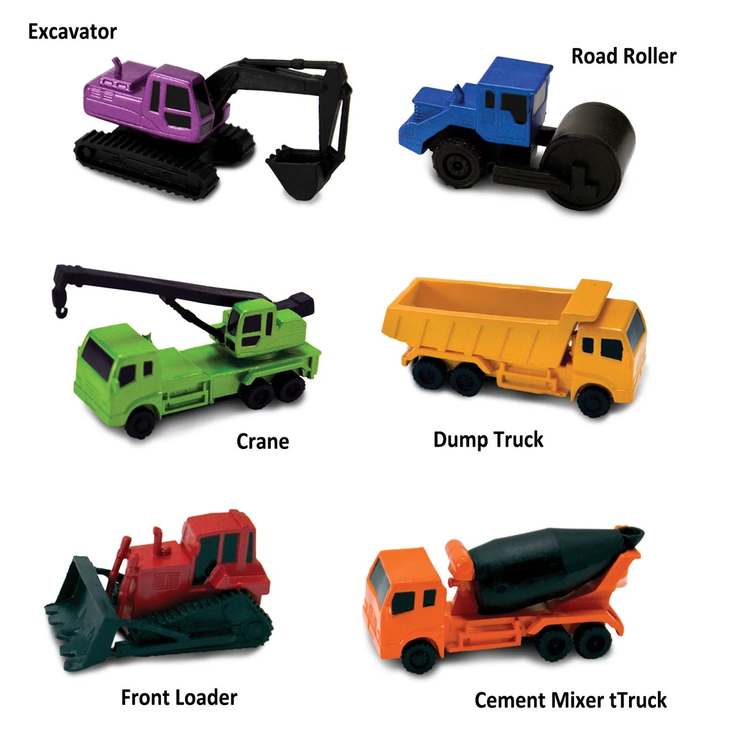 Safari Ltd - Construction Vehicles TOOB