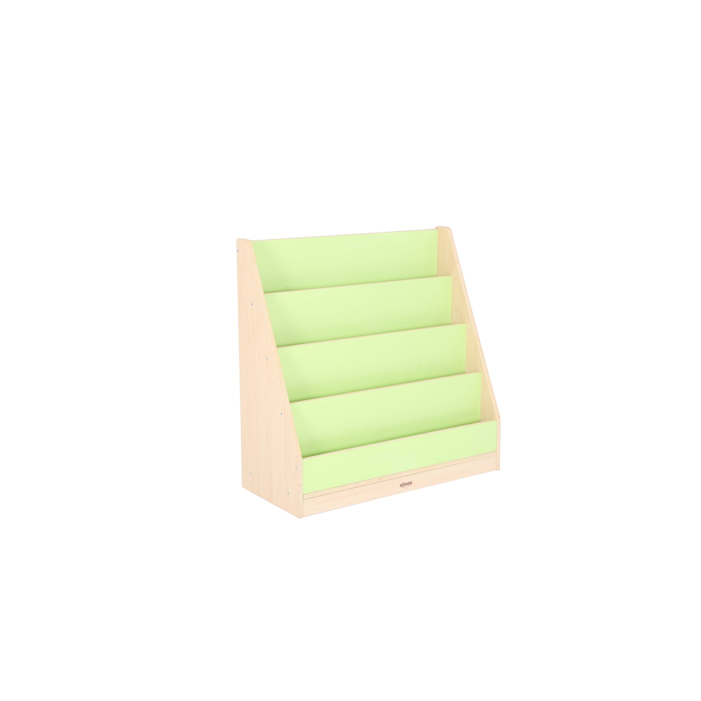 Pastel 4 Tier Book Display Green/Maple