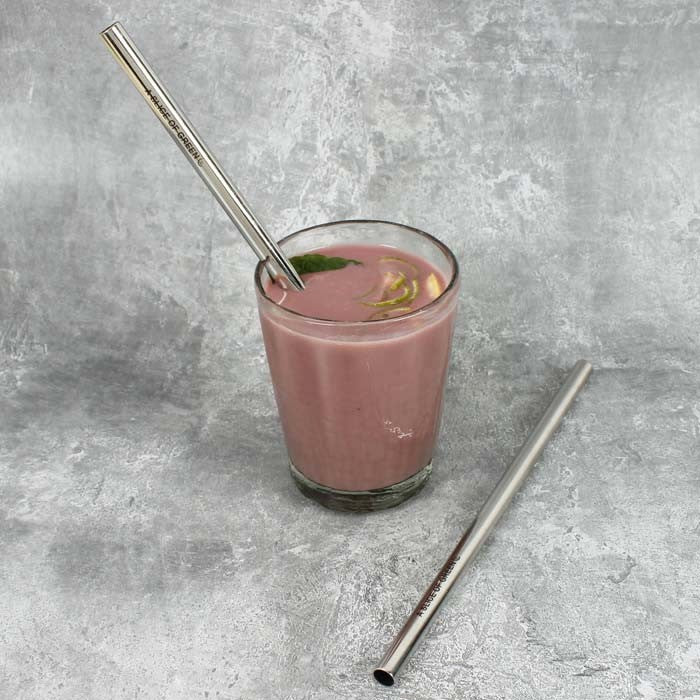 Stainless Steel Long Smoothie Straws