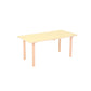 Pastel Yellow Rectangle Table H530